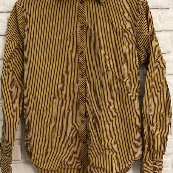 Urban Outfitters Vertical Stripe Button Down Top Size Small - Picture 4 of 8